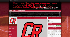 Desktop Screenshot of ctrangersbaseball.com